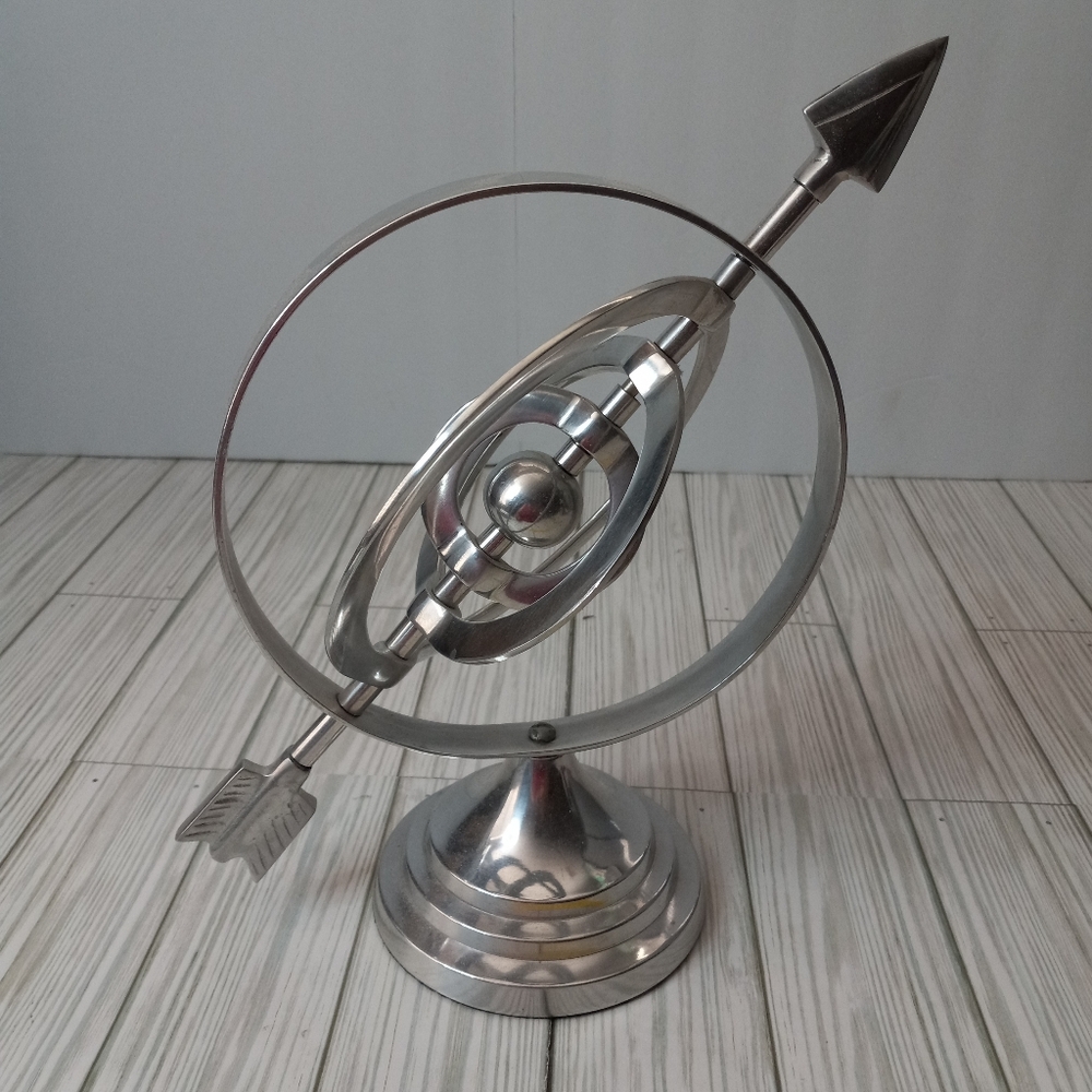 Armillary Sphere Handcrafted In India - Picture 3 of 6
